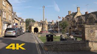 Chipping Campden Walk: Town Centre【4K】