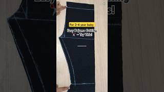 Pajama Cutting | Baby boy pajama cutting | #shorts #pajamas  #trending #muskan #diy