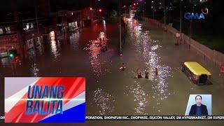 Mga residente at motorista, naperwisyo ng baha sa Zapote Junction | Unang Balita