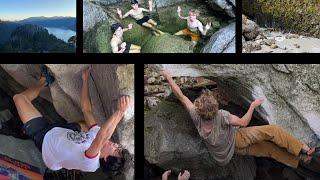 Cheifin' Boulders Up North