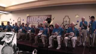 Sacramento Banjo Band plays "Wabash Cannonball"  with Igor Glenn singing