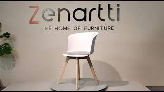 Zenartti furniture hot selling nordic plastic chair dining furniture