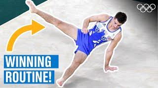 Max Whitlock's Winning floor routine at Rio 2016 | Unforgettable Routines