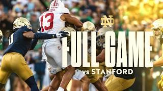 FULL GAME | Notre Dame Football vs Stanford (2024)