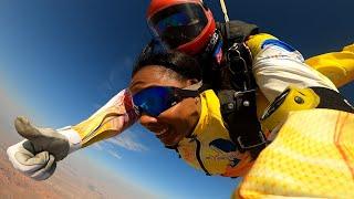 Brittany Payne - Tandem Skydive in Las Vegas at Skydive Fyrosity®