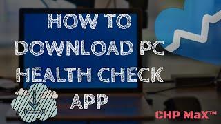 How To Download Pc Health Check App | Pc Health Check App | Windows 11 Tutorial