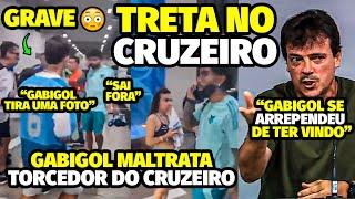 GRAVE! A ATITUDE REVOLTANTE DE GABIGOL COM TORCEDOR DO CRUZEIRO APÓS SER CAGUETADO QUE SE ARREPENDEU