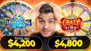 DOING EPIC $4,000 SPINS ON THESE GAMESHOW GAMES!!!