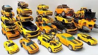 Full Yellow Transformer Leader BUMBLEBEE Dark of the Moon Robot Car Toys | Stopmotion Rise of Beasts