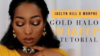 Gold Halo Smokey Tutorial | Jaclyn Hill X Morphe Palette | KELLSTER