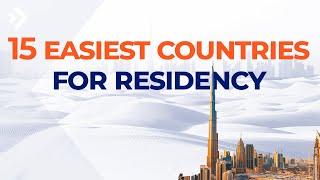 15 countries to get residency quickly and easily | E48
