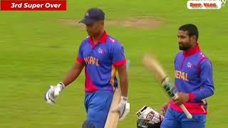 Nepal v Netherlands | T20 3rd Super Over Highlights| WCL2 Cricket