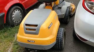 Stiga mower running