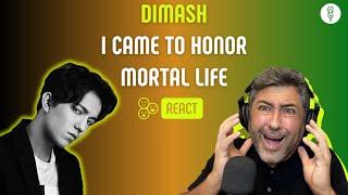 DIMASH & HUANG XIAOYUN | I CAME TO HONOR MORTAL LIFE | Vocal Coach REACTION & ANÁLISE