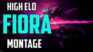 High Elo Reworked Fiora Montage.