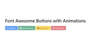 Bootstrap Button Design Animation | Bootstrap Animated Buttons Button Effects #animation #bootstrap