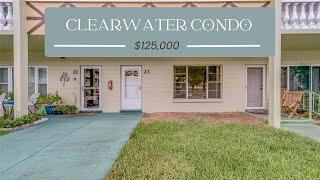 ACT NOW! $125,000 First Floor Clearwater, Florida Condo (Video Tour)