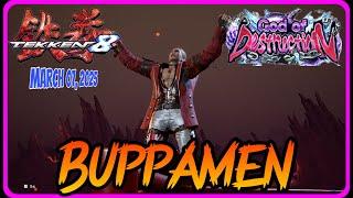 Tekken 8 ▰ (Buppamen) STEVE FOX - God Of Destruction - Ranked Matches MARCH 07, 2025