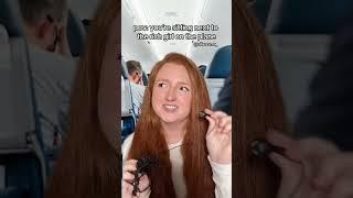 pov: you’re sitting next to the rich girl on the plane #asmr #plane #flight