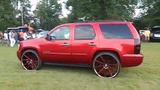 The Whip Paparazzi: Candy Red Chevy Tahoe