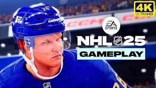 NHL 25 NEW OFFICIAL GAMEPLAY OVERVIEW PART 1 (4K)