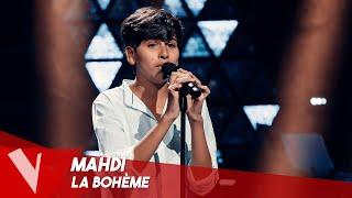 Charles Aznavour – 'La bohème' ● Mahdi | Blinds | The Voice Belgique