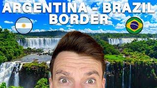 Crossing the Argentina-Brazil Border   (+ Iguazu Falls / Ciudad del Este )