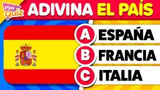 Adivina 50 Banderas  - Nivel Fácil | Play Quiz de Geografía | Adivina el Pais