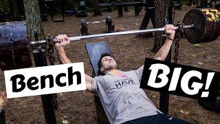 Top 3 Tips To Improve Bench Press Strength | Bench 300 Lbs!