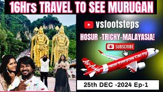 Malaysia Tallest Murugan Tamil vlog| Trichy to Malaysia  | Murugan |Batu caves|7 days in Malaysia