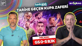 Galatasaray - Beşiktaş Maç Sonu | Nihat Kahveci, Nebil Evren | Kontratak