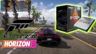 Forza Horizon 5 -  Ryzen 5 5600G & 16gb  Vega 7  No GPU Test