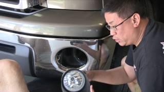 Rigid Industries SAE  D Series Fog Light Install