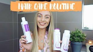 How I maintain healthy + bright BLONDE hair ft. FANOLA | Ellie Kate