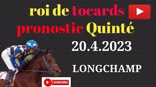 pronostic pmu quinte plus LONGCHAMP allocation 50000€ 2250m 16 partants