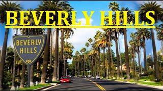 Driving around Beverly Hills, The land of the Super Rich & Famous $$  Rodeo dr , Los Angeles. CA