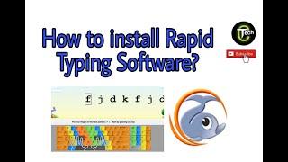 How to install free rapid typing tutor in  laptop or PC |  Download Rapid Typing Software |