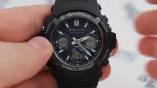 Часы Casio G-SHOCK AWG-M100SB-2A - инструкция, как настроить часы | Watch-Forum.RU