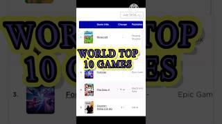 Top 10 Games in world #gaming #youtubegamingchannel #game #shorts #gtaindia #androidgames #