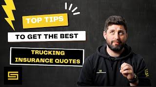 Truck Insurance Renewal Prep - Top Tips to Get The Best Trucking Insurance Quotes