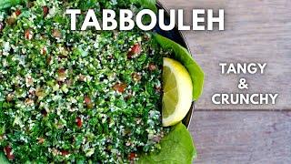 How to make Tabbouleh - Lebanese Herb & Bulgur Salad