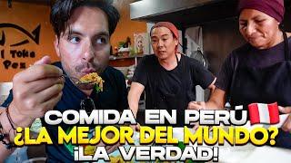 Tasting what THEY SAY is the BEST FOOD in the WORLD | PERU : MY HONEST OPINION - Gabriel Herrera