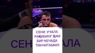 TEMIROV AZIZBEK MUXLISLARI UCHUN!