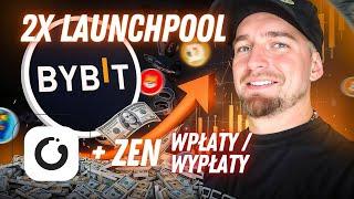 2x Launchpool na Bybit Bramka Crypto - ZEN - Wpłaty i Wypłaty EUR 