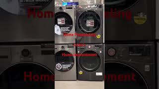 Lowe’s Home Improvement Washer and Dryer Stack