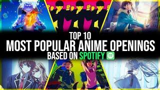 SPOTIFY Reveals TOP 10 Most Streamed Anime Openings