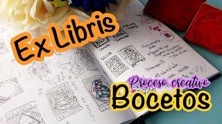 EX LIBRIS / PARTE 2 |¿Cómo se hace? ¿Qué debes tomar en cuenta? Bocetos y características básicas