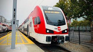 ⁴ᴷ⁶⁰ Caltrain Electric Train Ride: Train #602 Southbound (SF to South SF)