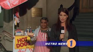 Robin Scherbatsky saying naughty words on the news.