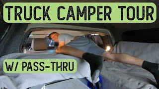 Full-Timing Truck Topper Camper Tour - Truck Cap Camper Build